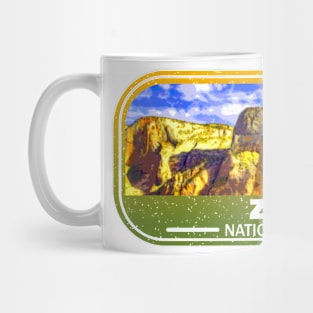 Zion National Park, America Mug